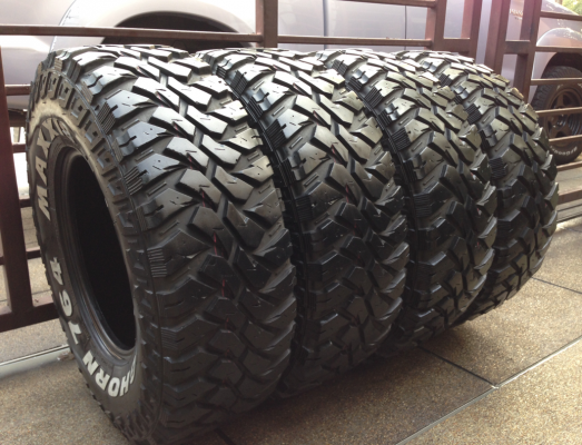 ยาง Mud Maxxis 31 10.5 R15 ปี12 ดอกเต็ม สวยคม ไม่มีปะ ราคาไม่มีปะ