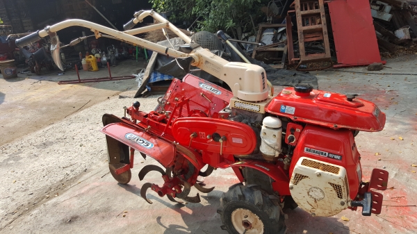 รถพรวนดินแบบสาดออกข้าง ยกร่อง