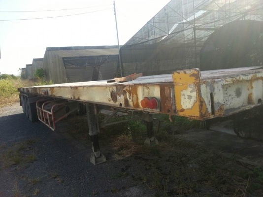 ขายหาง พื้นเรียบ พนัส 3 เพลา. ยัด.  ปี 47.    สนใจติดต่อ  081 - 6079515