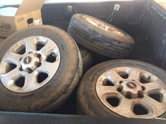 ขายล้อแม็กเชฟขอบ16 4ล้อ ราคา 4,500 บาท