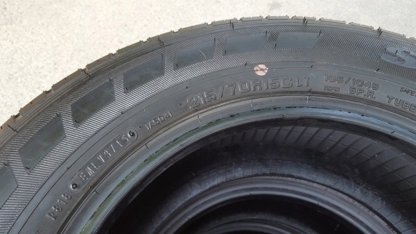 ขายยางดันลอปถอดป้ายแดง ขอบ15 4เส้น ราคา 7,500 บาท