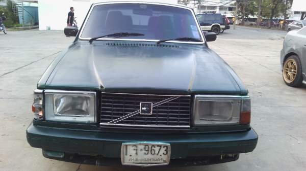 วอลโว่ 244 ปี88 วางเครื่อง1Jออโต แก๊ส 33000 พร้อมขับ แอร์หนาว