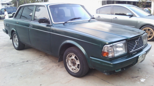 วอลโว่ 244 ปี88 วางเครื่อง1Jออโต แก๊ส 33000 พร้อมขับ แอร์หนาว