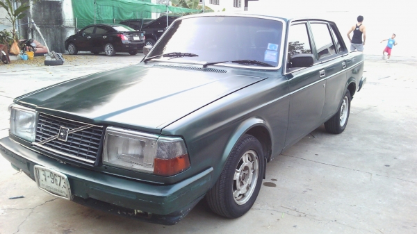 วอลโว่ 244 ปี88 วางเครื่อง1Jออโต แก๊ส 33000 พร้อมขับ แอร์หนาว