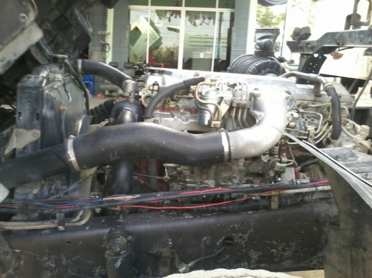 ขายรถ6ล้อดั้ม Hino Mega212แรง FG1Jยูโร2ปี48กระบะดั้มดินยาว4.10มยาง1000