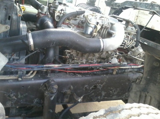 ขายรถ6ล้อดั้ม Hino Mega212แรง FG1Jยูโร2ปี48กระบะดั้มดินยาว4.10มยาง1000