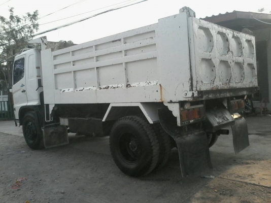 ขายรถ6ล้อดั้ม Hino Mega212แรง FG1Jยูโร2ปี48กระบะดั้มดินยาว4.10มยาง1000