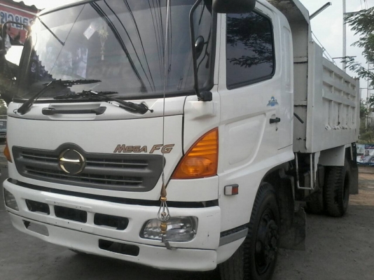 ขายรถ6ล้อดั้ม Hino Mega212แรง FG1Jยูโร2ปี48กระบะดั้มดินยาว4.10มยาง1000