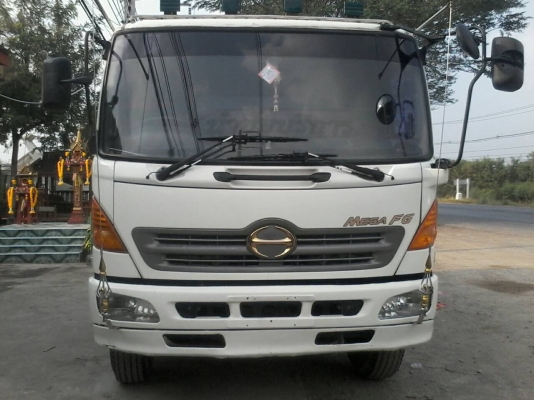 ขายรถ6ล้อดั้ม Hino Mega212แรง FG1Jยูโร2ปี48กระบะดั้มดินยาว4.10มยาง1000