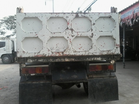 ขายรถ6ล้อดั้ม Hino Mega212แรง FG1Jยูโร2ปี48กระบะดั้มดินยาว4.10มยาง1000