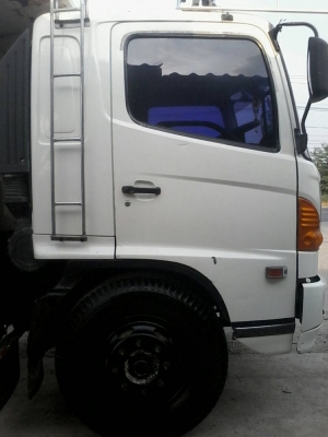ขายรถ6ล้อดั้ม Hino Mega212แรง FG1Jยูโร2ปี48กระบะดั้มดินยาว4.10มยาง1000