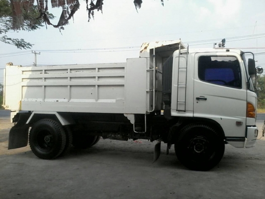ขายรถ6ล้อดั้ม Hino Mega212แรง FG1Jยูโร2ปี48กระบะดั้มดินยาว4.10มยาง1000
