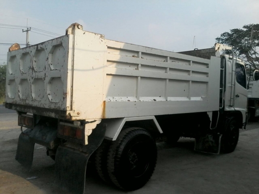 ขายรถ6ล้อดั้ม Hino Mega212แรง FG1Jยูโร2ปี48กระบะดั้มดินยาว4.10มยาง1000