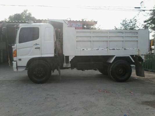 ขายรถ6ล้อดั้ม Hino Mega212แรง FG1Jยูโร2ปี48กระบะดั้มดินยาว4.10มยาง1000