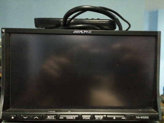 Alpine IVA-W520E รุ่นใหญ่ 24BIT จอทัชสกรีน 7นิ้ว ล้านกว่าสี USB DVD-RW MP3-RW CD-RW FMคลื่นไทย ปรีเอ้า3ชุด ปรีเอ้ากล้องมองหลัง พร้อมรีโมท ลูกเล่นเพียบ เครื่องศูนย์ Mtech สภาพสวย มือ2