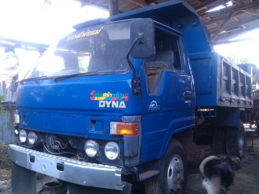 รถหกล้อดั้มโตโยต้าไดน่า ไม่มีเครื่องมีแต่เกียร์ทะเบียน ม.79