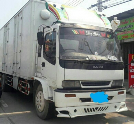 หกล้อ อีซูชุ Daga195ปี40ตู้10บาน ช่วงยาว7.20ม สภาพดีสวยพร้อมใช้งาน ทะเบียนพร้อมโอน