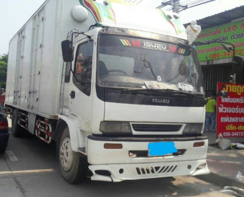 หกล้อ อีซูชุ Daga195ปี40ตู้10บาน ช่วงยาว7.20ม สภาพดีสวยพร้อมใช้งาน ทะเบียนพร้อมโอน