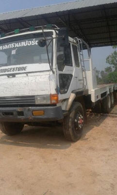 ขาย10ล้อFUSO170แรง 1เพลาลาก200หางหน้า8 แชชซีสวย เอกสารเล่มทะเบียนพร้อมโอน พร้อมมวิ่งงาน