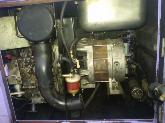 เครื่องปั่นไฟญี่ปุ่น AIRMAN ดีเชล2.4kvaไฟ220โวส ดีเชล