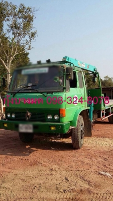 ขายรถหกล้อ HINO FF177 เครื่อง EH700-168 แรง ปี 26 ติดเครน tanado 3 ตัน กระบะพื้นเรียบยาว 7.20 เมตร กว้าง 2.50 เมตร