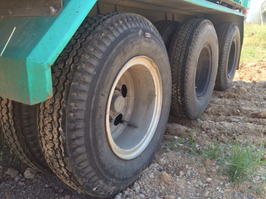 ขายหางพื้นเรียบอู่สามมิตร 3 เพลา ยาว 12 เมตร ปี 55 รถสวยพร้อมใช้งาน