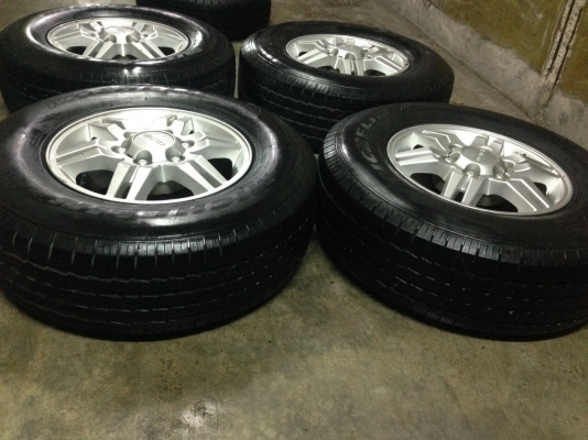 แม็ก อีซูซุ ดีแม็ก พร้อมยาง 265-70-16 แม็ก อีซูซุ ดีแม็ก พร้อมยาง 265-70-16