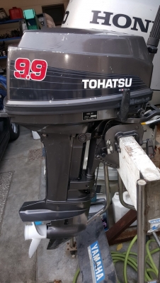 ขายเครื่องเรือ Tohatsu 9.9 HP หางสั้น