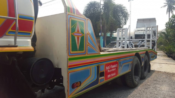 "...ขายรถดี ราคาประหยัด..." รถเทรลเลอร์ 10 ล้อ HINO KT725 2 เพลา เครื่อง EP100 = 280 แรงม้า บรรทุกรถเกี่ยวข้าว "...ขายรถดี ราคาประหยัด..." รถเทรลเลอร์ 10 ล้อ HINO KT725 2 เพลา เครื่อง EP100 = 280 แรงม้า บรรทุกรถเกี่ยวข้าว