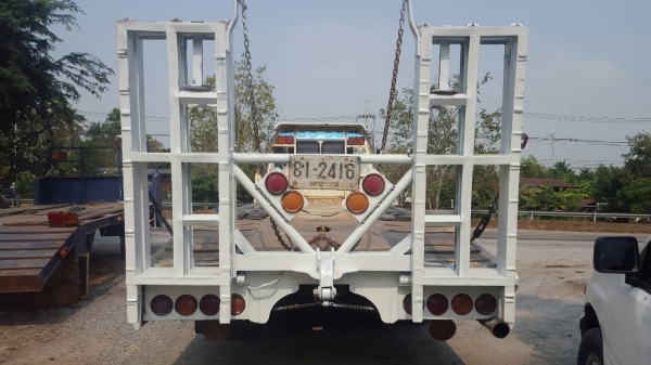 "...ขายรถดี ราคาประหยัด..." รถเทรลเลอร์ 10 ล้อ HINO KT725 2 เพลา เครื่อง EP100 = 280 แรงม้า บรรทุกรถเกี่ยวข้าว "...ขายรถดี ราคาประหยัด..." รถเทรลเลอร์ 10 ล้อ HINO KT725 2 เพลา เครื่อง EP100 = 280 แรงม้า บรรทุกรถเกี่ยวข้าว