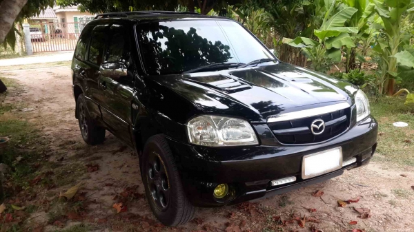 ขาย MAZDA TRIBUTE 2.3 super black SUV ปี 2004 แต่งสวยๆครับ