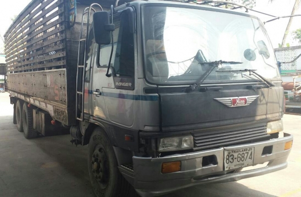 สิบล้อ ฮีโน่ FM3H195โบว์ ปี37ช่วงยาว7.20ม สภาพดีเดิมสวยพร้อมใช้ ทะเบียนพร้อมโอน