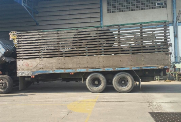 สิบล้อ ฮีโน่ FM3H195โบว์ ปี37ช่วงยาว7.20ม สภาพดีเดิมสวยพร้อมใช้ ทะเบียนพร้อมโอน