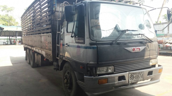 สิบล้อ ฮีโน่ FM3H195โบว์ ปี37ช่วงยาว7.20ม สภาพดีเดิมสวยพร้อมใช้ ทะเบียนพร้อมโอน