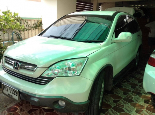 HONDA CRV 2.4AUTO ไม่โฟ ปี08 รถสวยพร้อมใช้เล่มพร้อมโอน