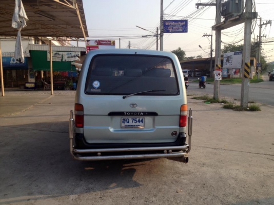 รถตู้ โตโยต้า ไฮเอช หลังคาเตี้ย สีฟ้า ปี 2001 สภาพเดิม ๆ ราคา เบา ๆ รถตู้ โตโยต้า ไฮเอช หลังคาเตี้ย สีฟ้า ปี 2001 สภาพเดิม ๆ ราคา เบา ๆ