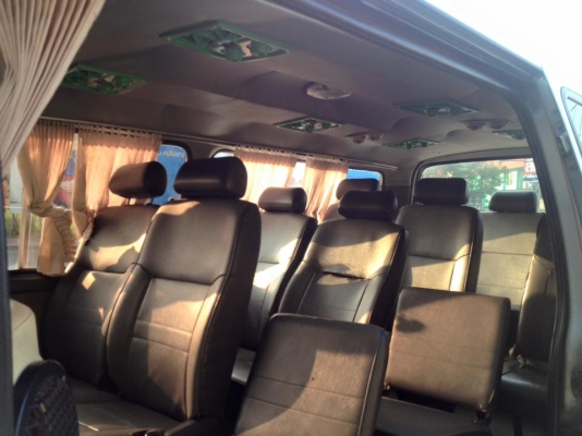 รถตู้ โตโยต้า ไฮเอช หลังคาเตี้ย สีฟ้า ปี 2001 สภาพเดิม ๆ ราคา เบา ๆ รถตู้ โตโยต้า ไฮเอช หลังคาเตี้ย สีฟ้า ปี 2001 สภาพเดิม ๆ ราคา เบา ๆ