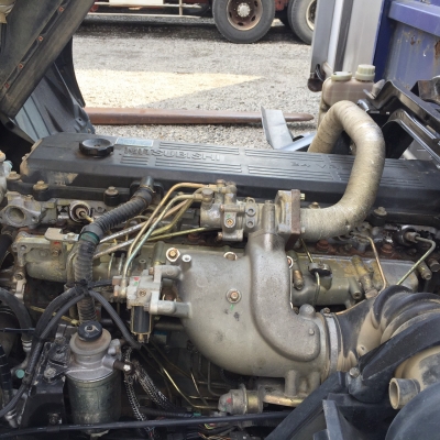 FUSO ดั้ม เครื่อง 6M60 เก่าญี่ปุ่น