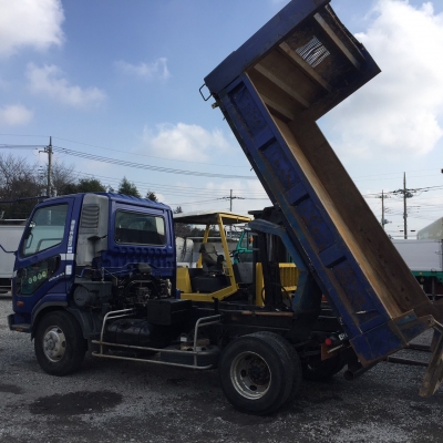 FUSO ดั้ม เครื่อง 6M60 เก่าญี่ปุ่น