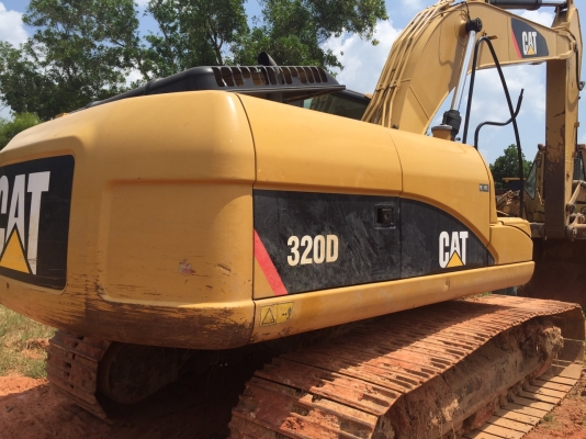 รถแบคโฮ  CAT  320D  ( รถทำงาน  6,xxx  กว่า ชม. )    สนใจติดต่อ  081 - 6079515
