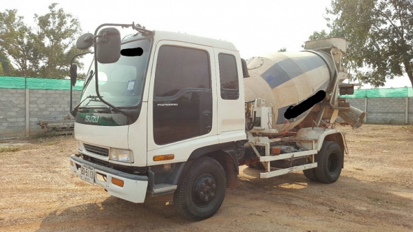 ขาย รถโม่ปูน 3 คิว ISUZU DECA ทะเบียนเต็มพร้อมโอน เครื่อง 6HH1 210 แรงม้า คัสซีสวยตลอดเส้น เบรคทิฟฟี่ กระจกไฟฟ้า แอร์หนาว