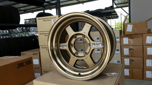 ล้อแม็ก Te37 กว้าง9 ขอบ16ใหม่