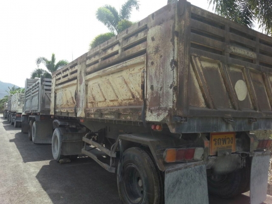 รถนิสสัน 10 ล้อดั้ม UD  320 แรงม้า. ปี 50. ( ขาย แม่ , ลูก. )    สนใจติดต่อ  081 - 6079515