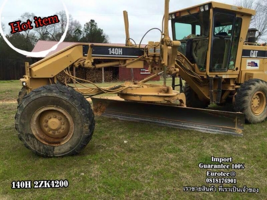 ขาย รถเกรด140H 2ZK4200 จำหน่าย รถ เครื่องจักร นำเข้า100\% อปกรณ์ทุกชิด ราคาถูก eurotec. 0818176901