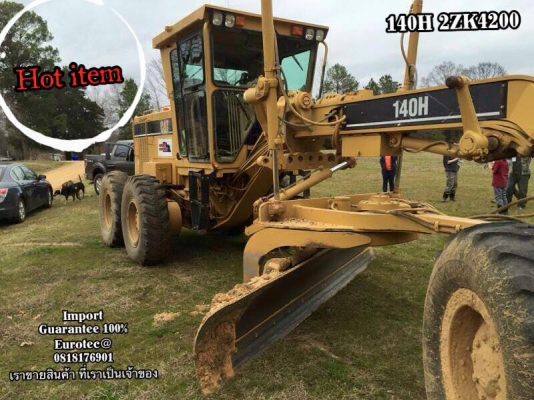 ขาย รถเกรด140H 2ZK4200 จำหน่าย รถ เครื่องจักร นำเข้า100\% อปกรณ์ทุกชิด ราคาถูก eurotec. 0818176901