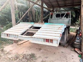 ขายหางปลาขนเเบคโฮ