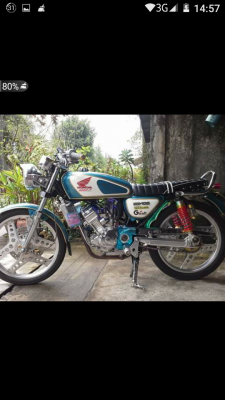 ขายCB125 เครื่องโซนิค รถประกวดมีทะเบียน