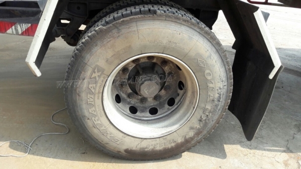 10 ล้อพ่วงดัมพ์ ยี่ห้อ SINO TRUCK รุ่น SWZ10 เครื่อง  6 สูบ  345 แรงม้า