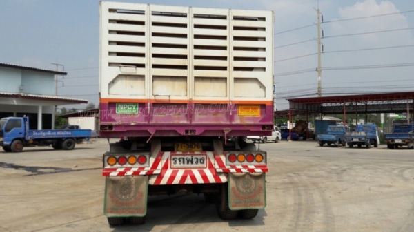 10 ล้อพ่วงดัมพ์ ยี่ห้อ SINO TRUCK รุ่น SWZ10 เครื่อง  6 สูบ  345 แรงม้า