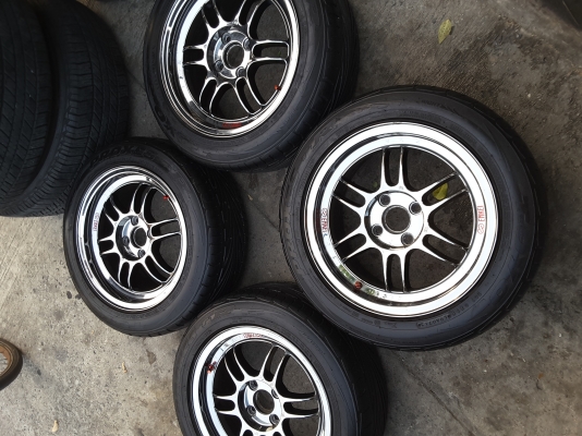 ล้อ RPF1 ขอบ 15 พร้อมยางปี 13 ชุดล่ะ 9000